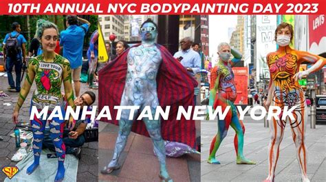 nyc bodypainting|LIVE New York: 10th Annual NYC Body Painting Day